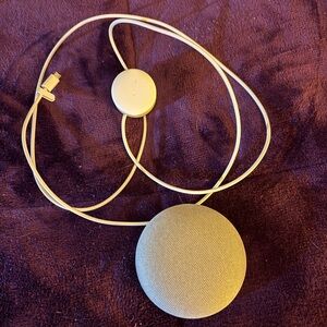 Google Nest Mini Smart Speaker - Chalk White